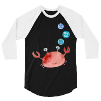 Chinese Crab 3/4 Sleeve Shirt | Artistshot