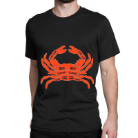 Crab Butcher Diagram Crustaceancore Crab Meat Humor Funny D Pun Great  Classic T-shirt | Artistshot