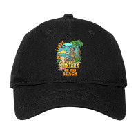 Crustacean Core, I Love Cocktails On The Beach Adjustable Cap | Artistshot