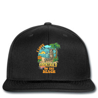 Crustacean Core, I Love Cocktails On The Beach Printed Hat | Artistshot