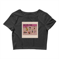 Arcade Fire Cartoon Crop Top | Artistshot