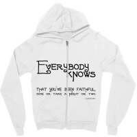 Leonard Cohen (4) Zipper Hoodie | Artistshot