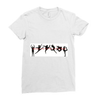 Leonard Cohen Dance Me To The End Of Love Tribute Ladies Fitted T-shirt | Artistshot