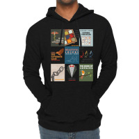 Books Of Leonard Cohen Minimalist Poetry Art Lightweight Hoodie | Artistshot