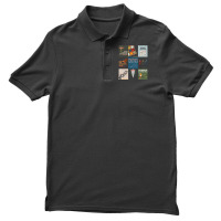 Books Of Leonard Cohen Minimalist Poetry Art Men's Polo Shirt | Artistshot