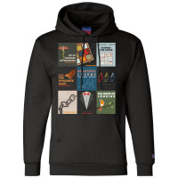 Books Of Leonard Cohen Minimalist Poetry Art Champion Hoodie | Artistshot