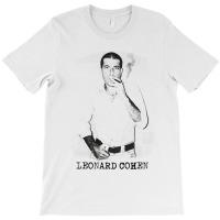 Leonard Cohen Retro Live Fan Tribute T-shirt | Artistshot