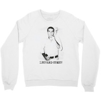 Leonard Cohen Retro Live Fan Tribute Crewneck Sweatshirt | Artistshot