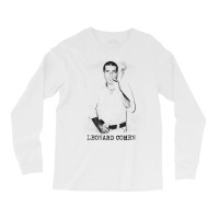 Leonard Cohen Retro Live Fan Tribute Long Sleeve Shirts | Artistshot