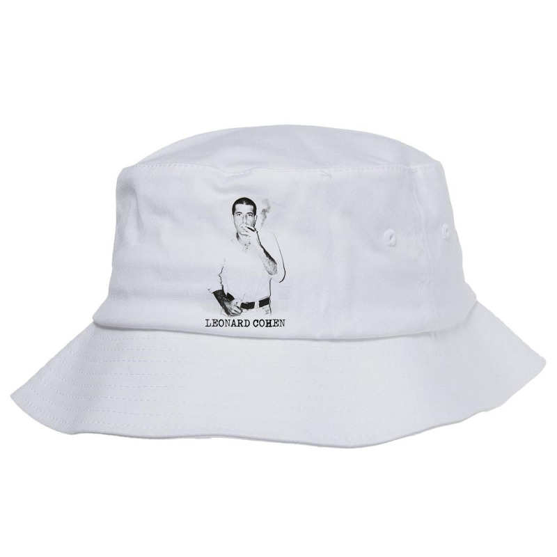 Leonard Cohen Retro Live Fan Tribute Bucket Hat | Artistshot