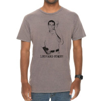 Leonard Cohen Retro Live Fan Tribute Vintage T-shirt | Artistshot