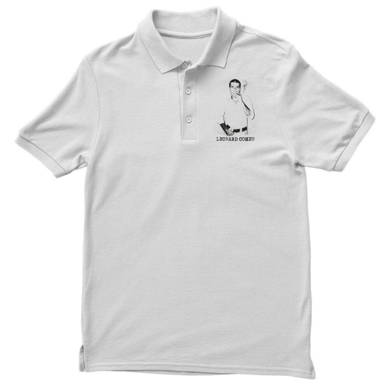 Leonard Cohen Retro Live Fan Tribute Men's Polo Shirt | Artistshot