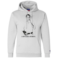 Leonard Cohen Retro Live Fan Tribute Champion Hoodie | Artistshot