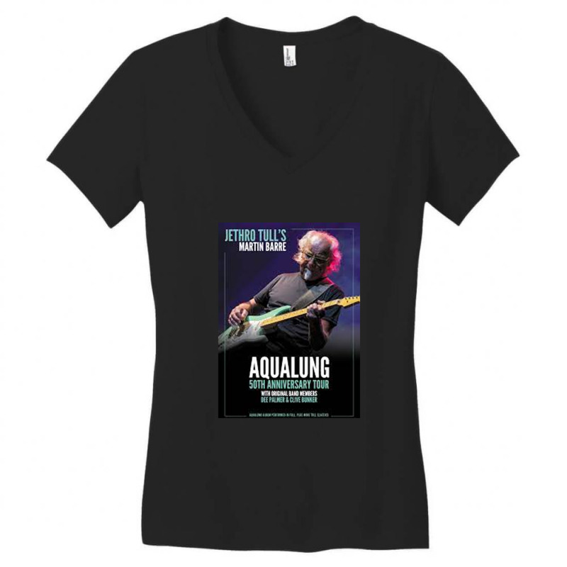 Jethro Tull&x27;s Martin Barre Classic 1 Women's V-Neck T-Shirt by WillieHall | Artistshot