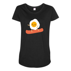 eggs and bacon Maternity Scoop Neck T-shirt | Artistshot
