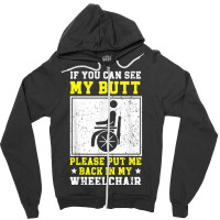 Wheelchair Handicap Amputee Disability Paraplegic T Shirt Zipper Hoodie | Artistshot