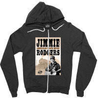 Jimmie Rodgers - American Roots Zipper Hoodie | Artistshot