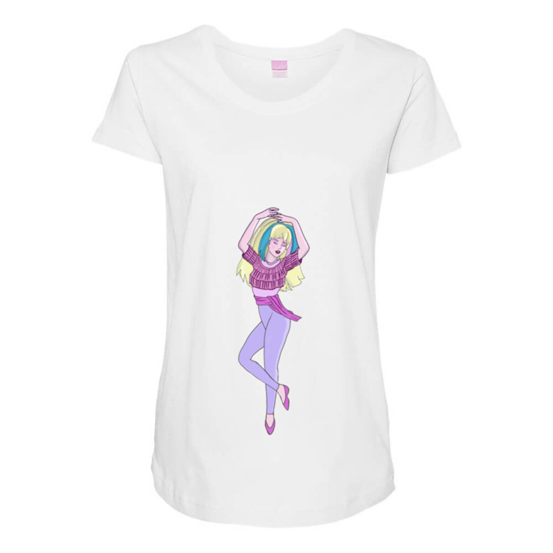 Danse Maternity Scoop Neck T-shirt by ERICILLIAMS | Artistshot