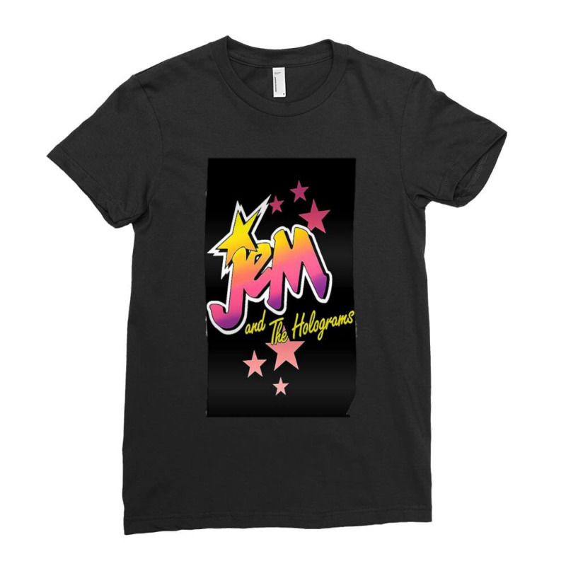 Jem And The Holograms Long Ladies Fitted T-Shirt by KIJANAOHNSON | Artistshot