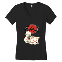 Okami Amaterasu Chibi Essential Women's V-neck T-shirt | Artistshot