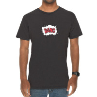 Bang! Effect Illustration Vintage T-shirt | Artistshot