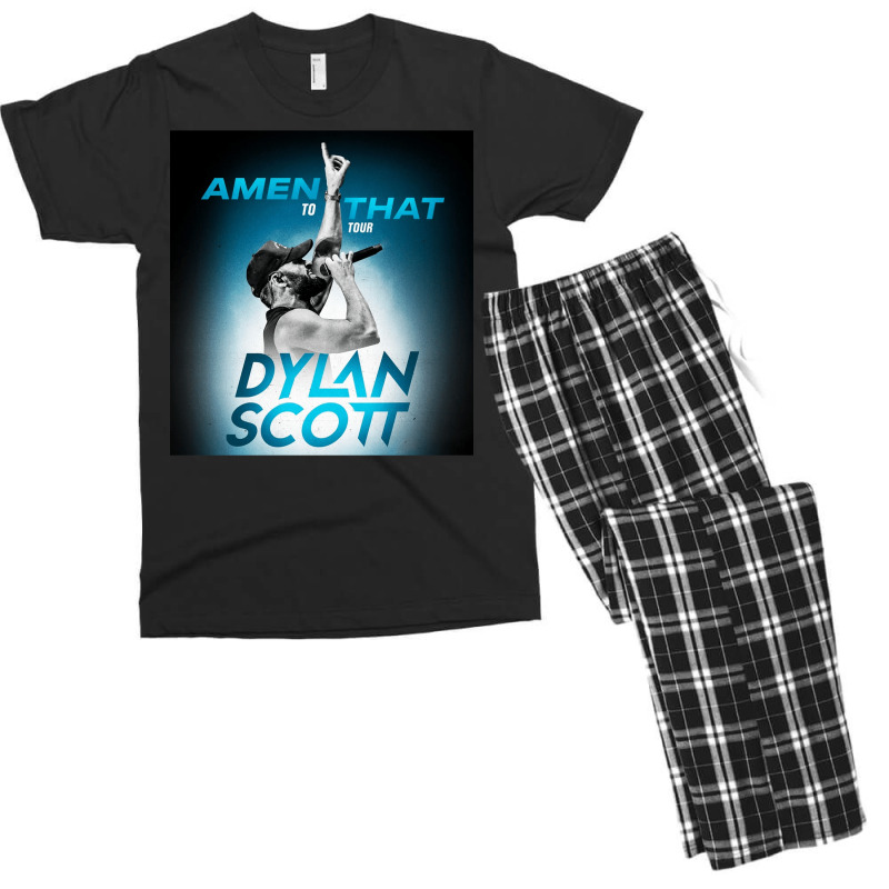 Dylan Scott Amen To That Tour 2022 Men's T-shirt Pajama Set | Artistshot