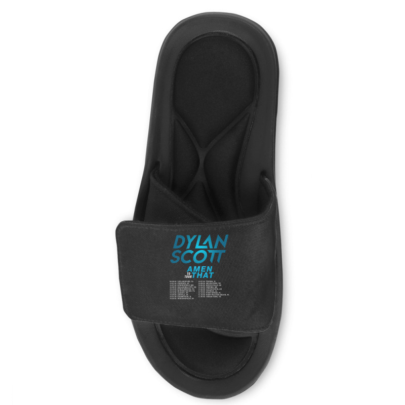 Dylan Scott Amen To That Tour 2022 Slide Sandal | Artistshot