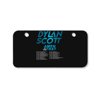 Dylan Scott Amen To That Tour 2022 Bicycle License Plate | Artistshot