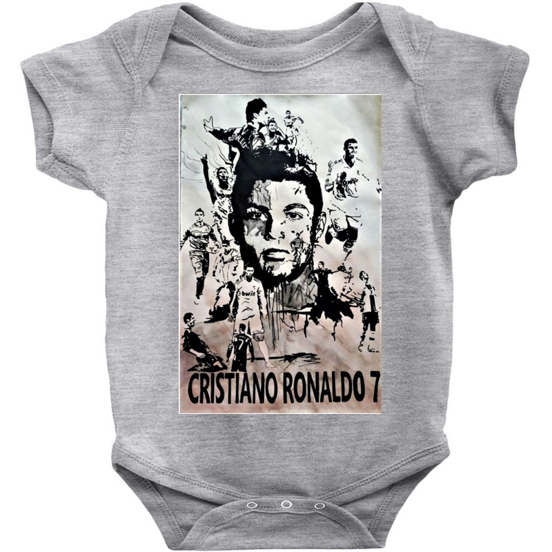 Cristiano Ronaldo Baby Bodysuit by Trendy boy | Artistshot