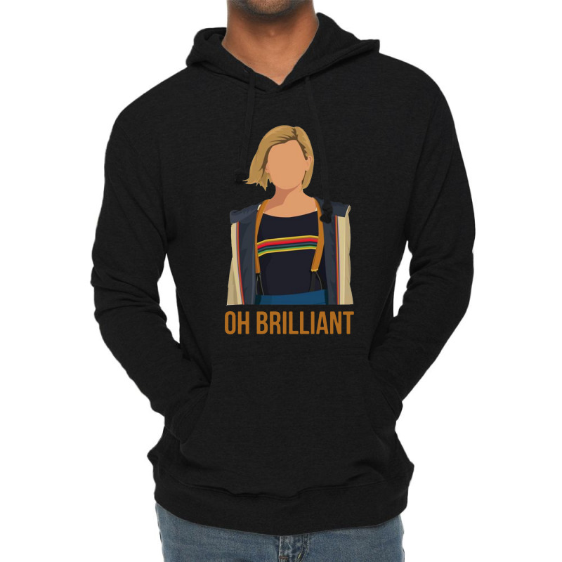 Jodie Whittaker Oh Brillant Lightweight Hoodie | Artistshot