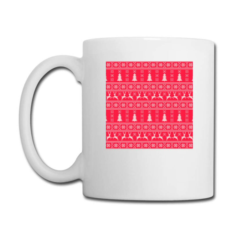 Knitted Christmas Pattern Concept Coffee Mug | Artistshot