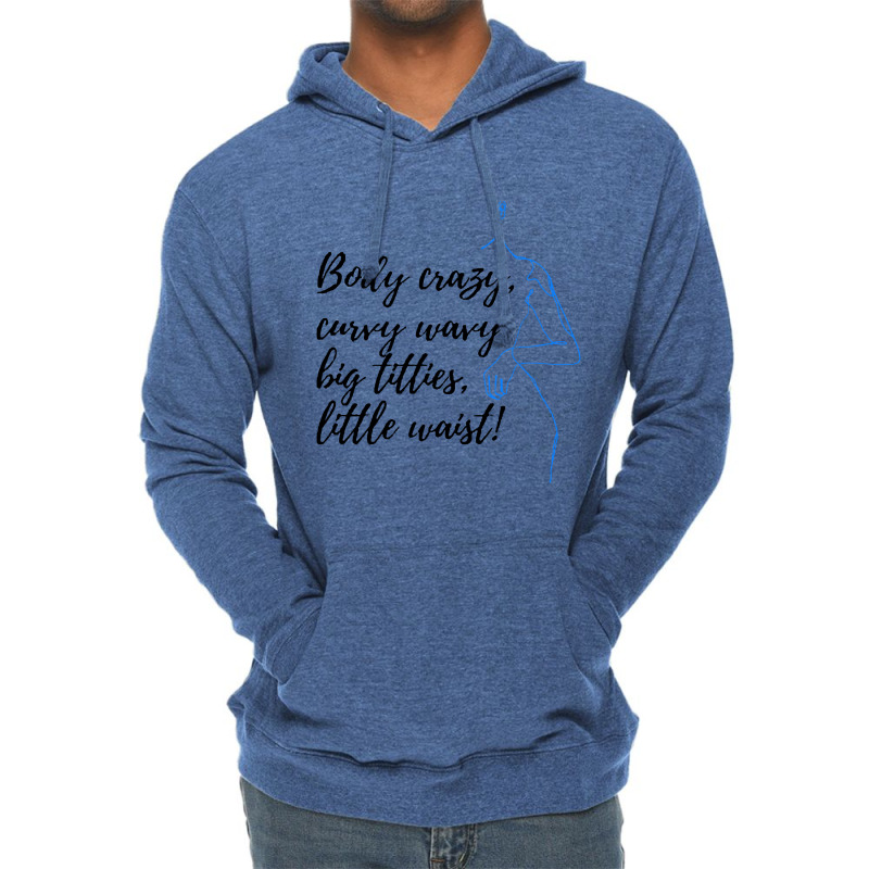 Body Crazy Curvy Wavy Lightweight Hoodie | Artistshot