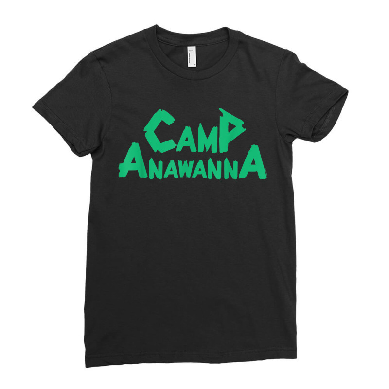 Salute Your Shorts Camp Anawanna Ladies Fitted T-Shirt by SelwynOman | Artistshot