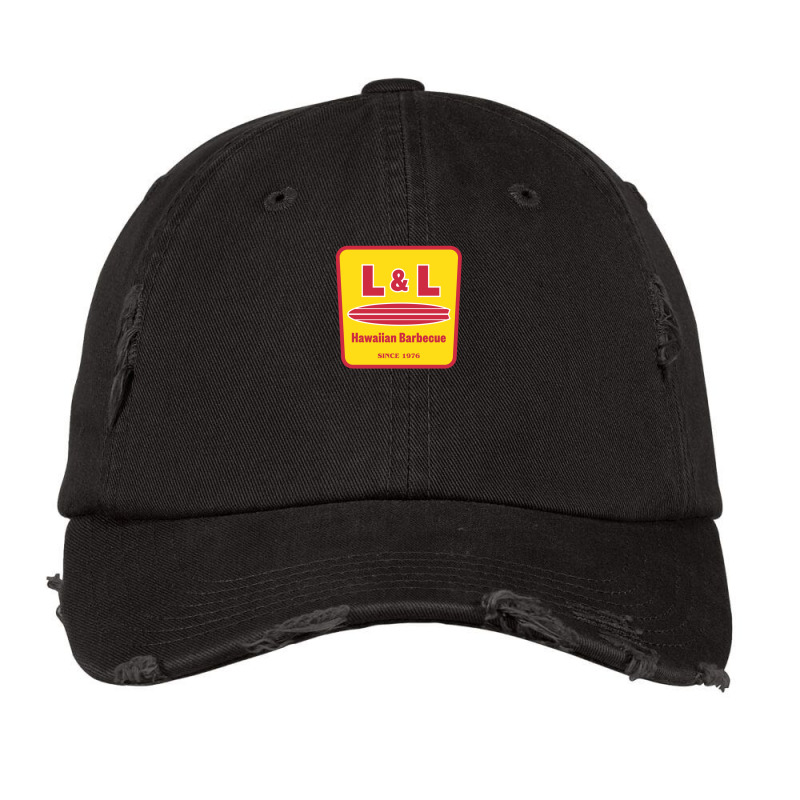 L&l Hawaiian Barbecue Resto Vintage Cap by DerrickSutton | Artistshot