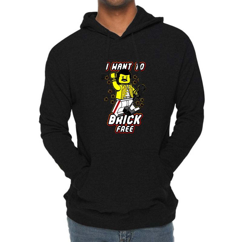 I Want To Brick Free Lightweight Hoodie by JudyHauskins | Artistshot