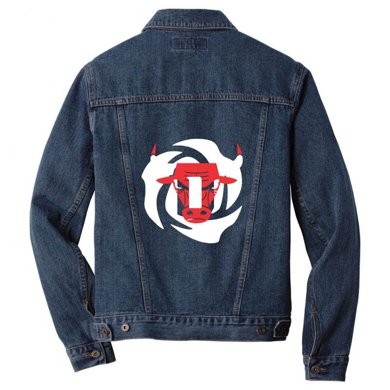 Derick Rose 1 Men Denim Jacket by JimmyHubbard | Artistshot