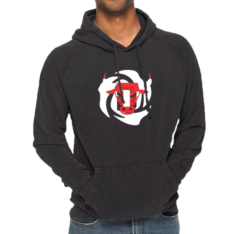 Derick Rose 1 Vintage Hoodie by JimmyHubbard | Artistshot