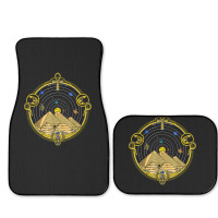 Egyptian Pyramids Ankh Symbol Eye Of Horus Sacred Geometry Full Set Car Mats | Artistshot