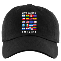 All Latin American Flags Countries Viva Latino America Tee Kids Cap | Artistshot