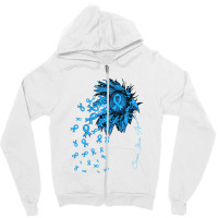 Chronic Illness Survivor   Chronic Illness Awareness Sunflowe Zipper Hoodie | Artistshot