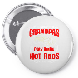 grandpa drive hot rods classic car vintage hot rod pullover hoodie Pin-back button | Artistshot