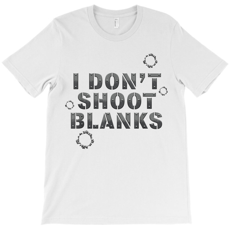 I Dont Shoot Blanks Baby Shower Dad Est 2022 Gender Reveal T-Shirt by SparkleTzeremes | Artistshot