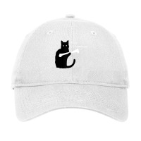 I Found This Humerus Black Cat Adjustable Cap | Artistshot