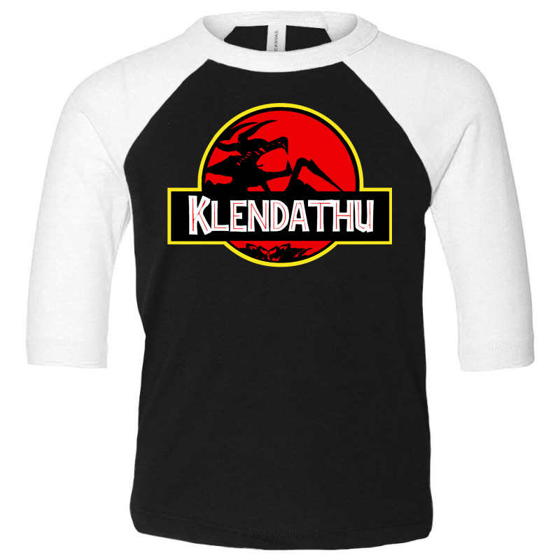 Klendathu Starship Troopers (jurassic Park Style) Toddler 3/4 Sleeve Tee by MichelleLeitch | Artistshot