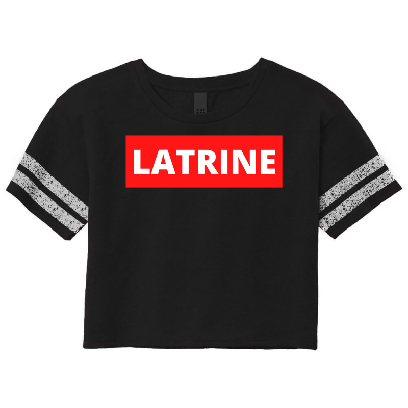 Latrine Scorecard Crop Tee by MichelleLeitch | Artistshot