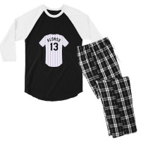 Yonder Alonso Jersey 1 Men's 3/4 Sleeve Pajama Set | Artistshot