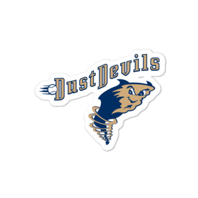 The Tri-city Dust Devils Baseball Sticker By Rowhiteshop - Artistshot