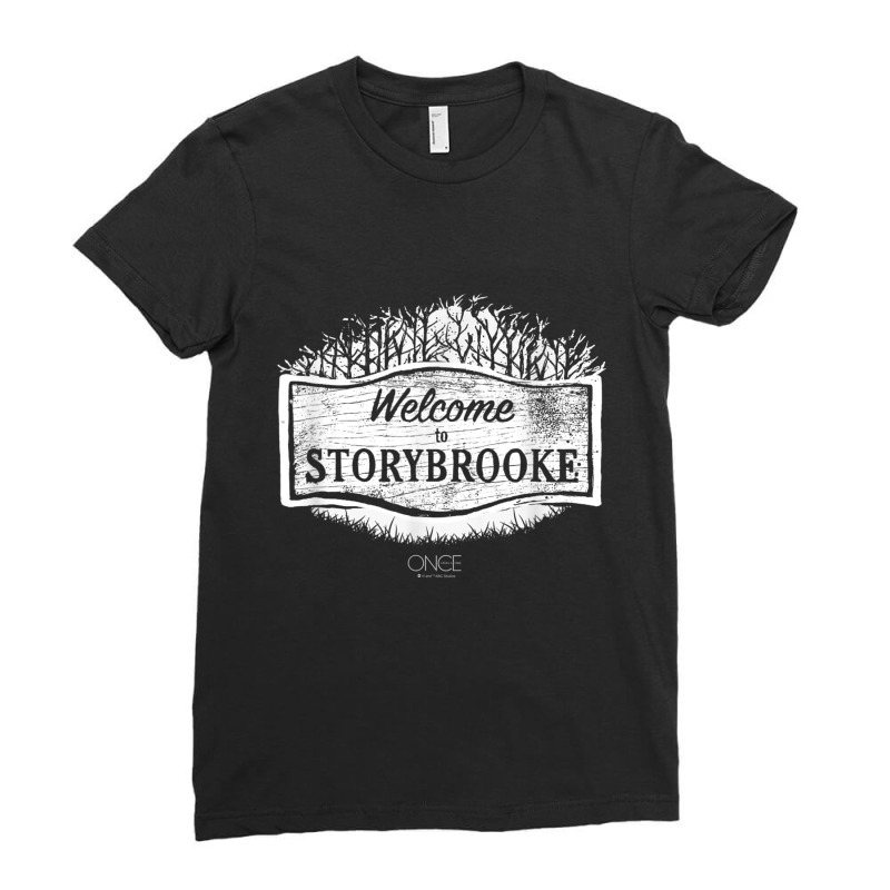 Once Upon A Time Welcome To Storybrooke Ladies Fitted T-Shirt by HeidiLeeBoardman | Artistshot