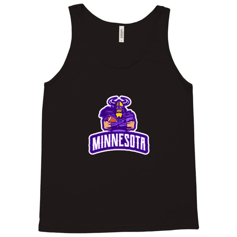 American Football Minnesota Design Tank Top | Artistshot