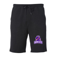 American Football Minnesota Design Fleece Short | Artistshot